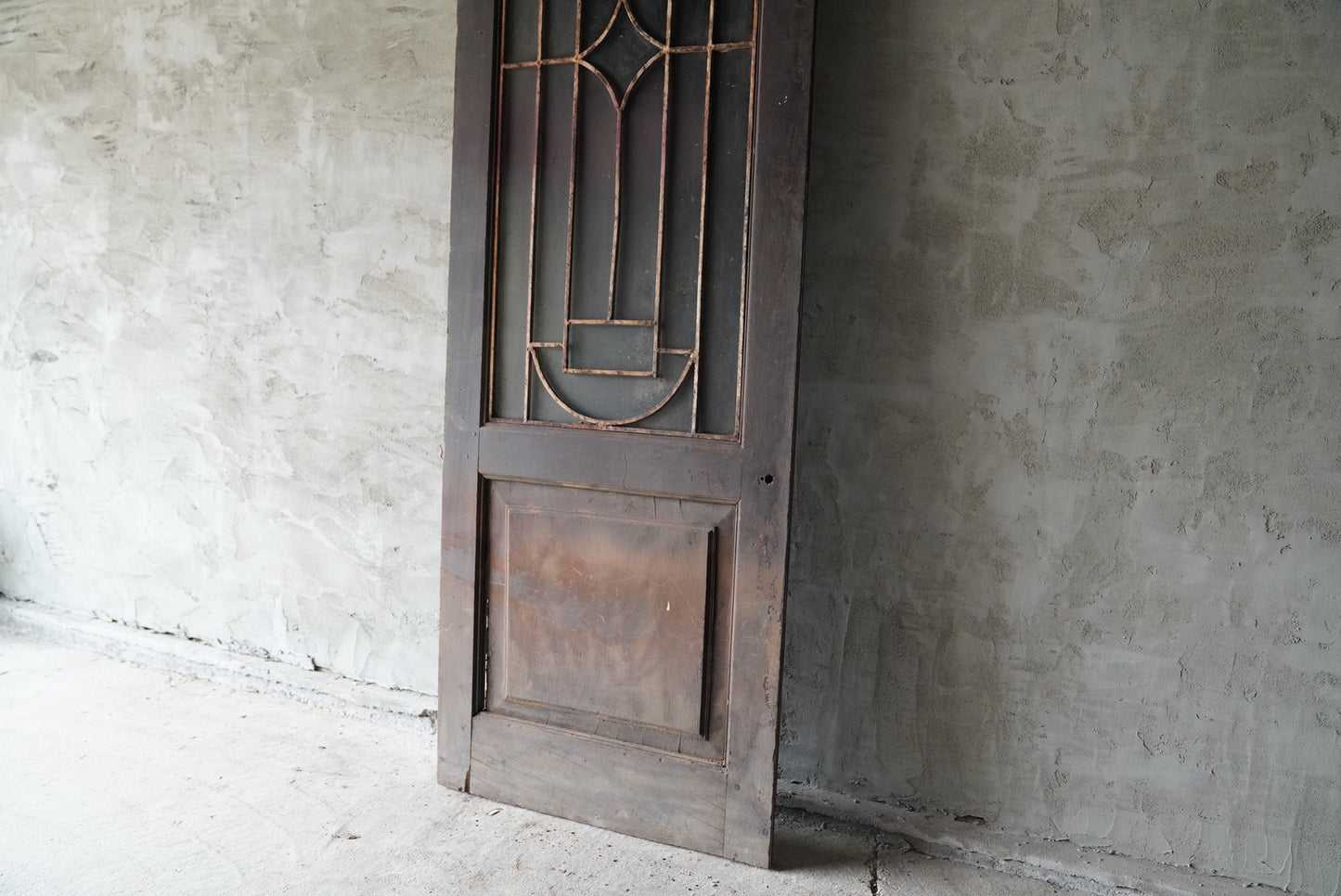 ヴィンテージガラスドアVD-050