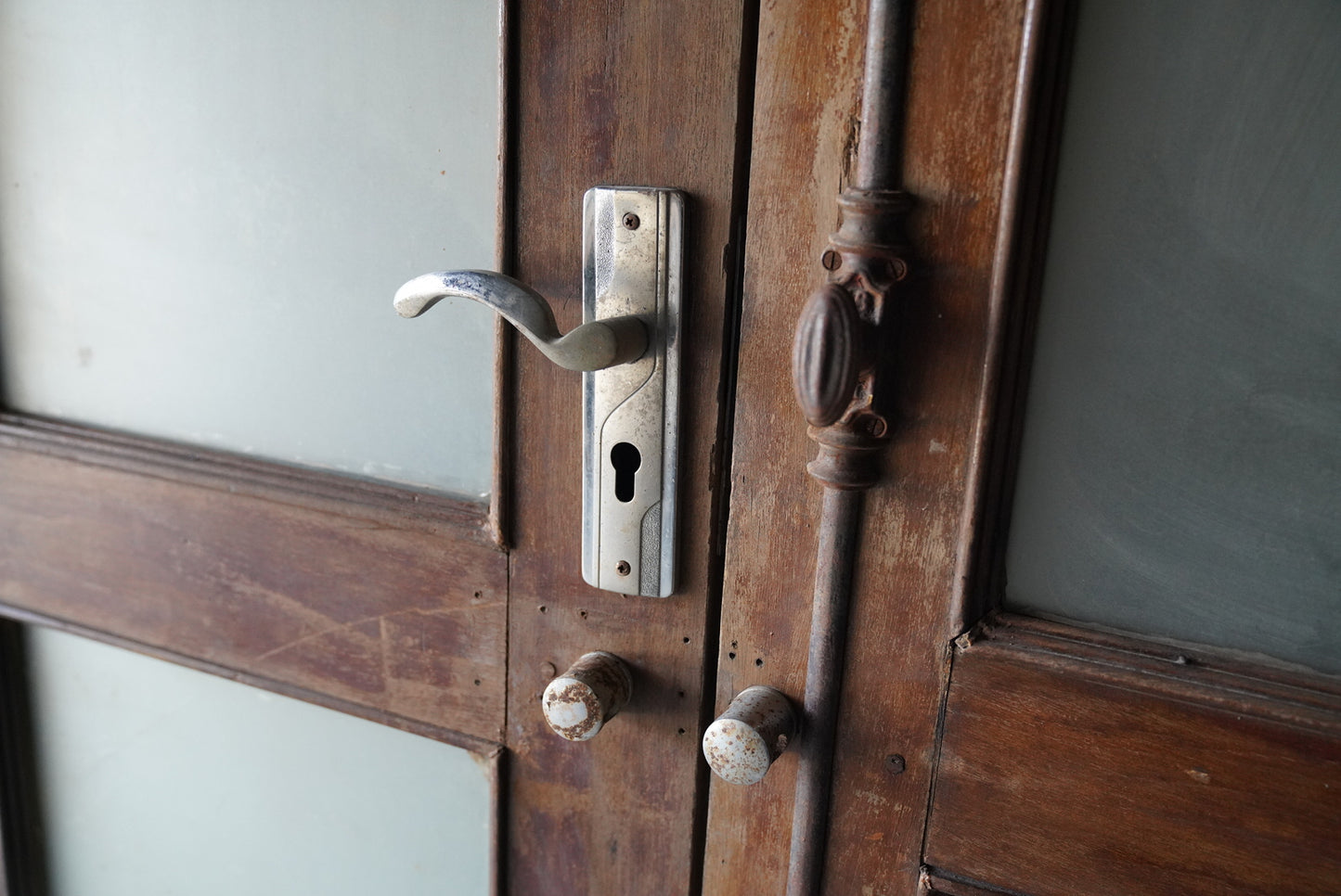 ヴィンテージガラスドアVD-047