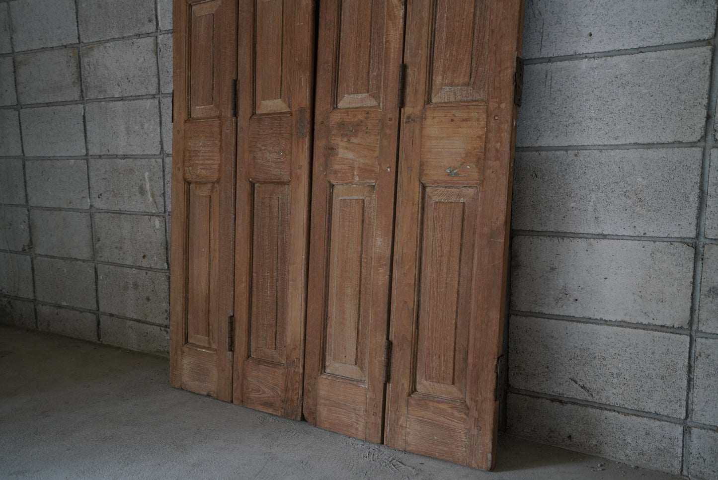 ガラスドア（両開き中折れドア）ID-008