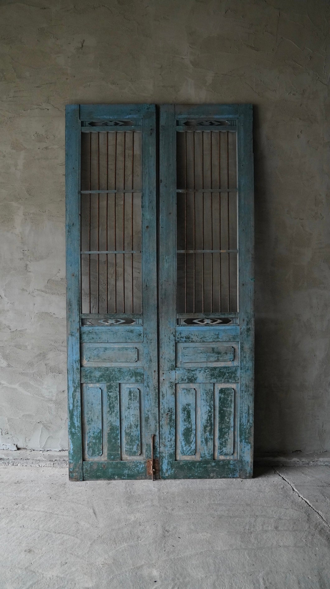 ヴィンテージ格子ドアVD-040