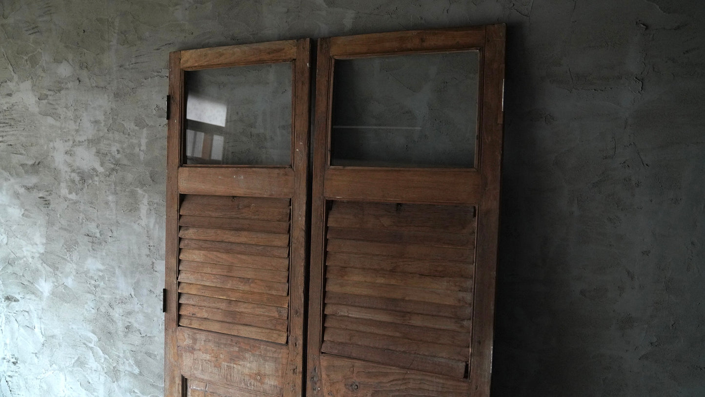 木製ヴィンテージドアID-012