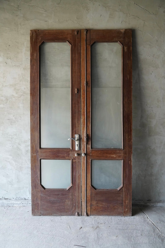 ヴィンテージガラスドアVD-047