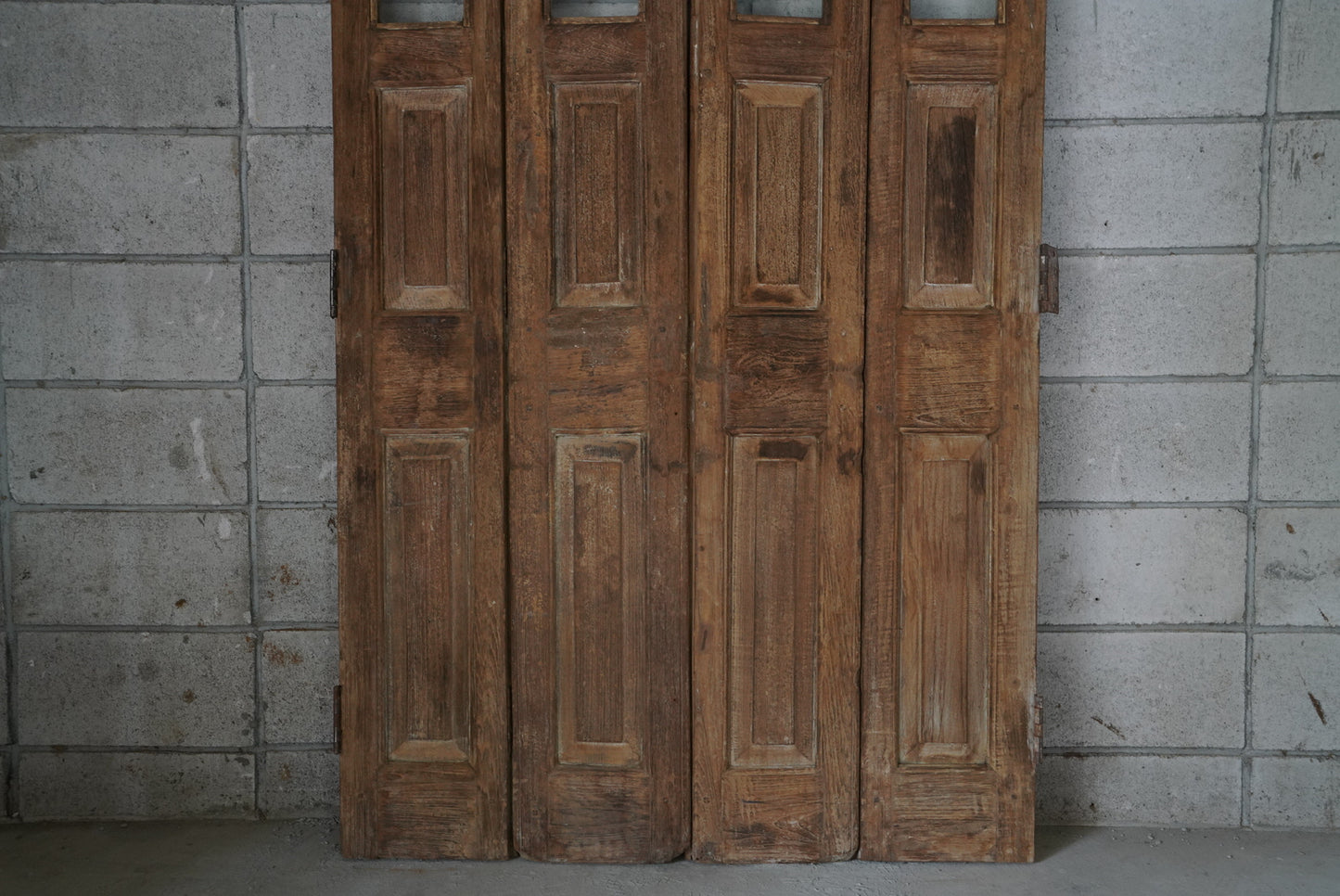 ガラスドア（両開き中折れドア）ID-008