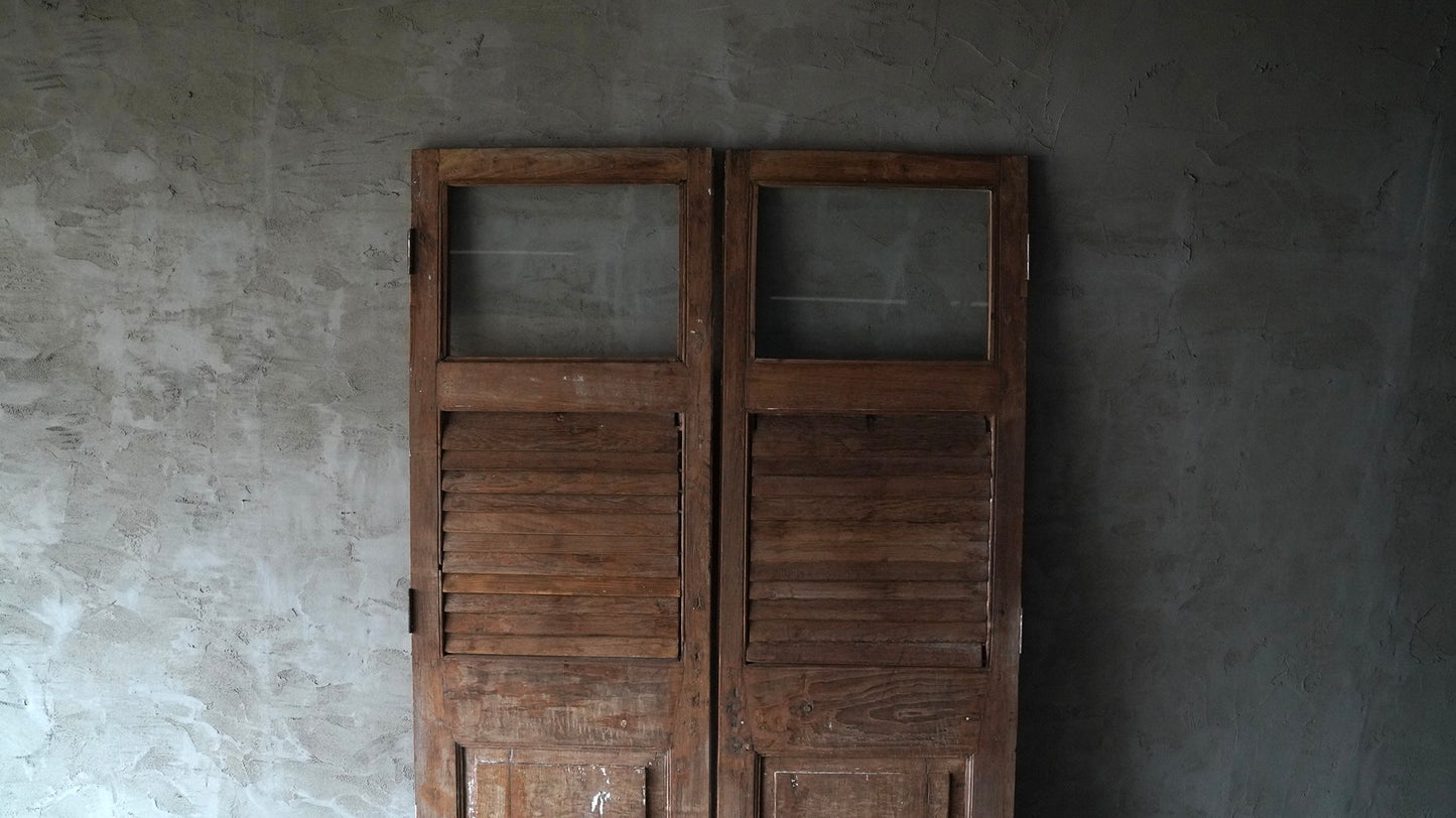 木製ヴィンテージドアID-012