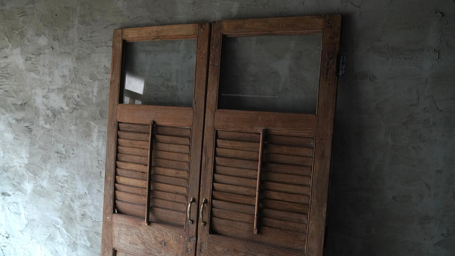 木製ヴィンテージドアID-012